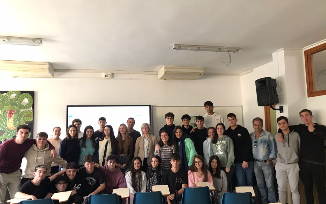 Visita de Dña. Sheila González de Vicente al IES Miraya del Mar