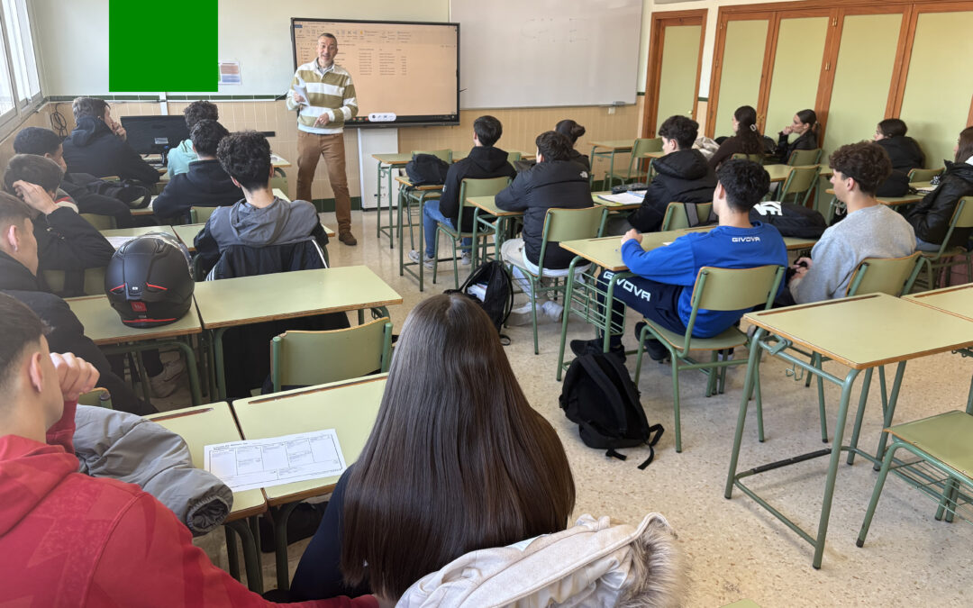 Visita de Francisco Gómez Pareja