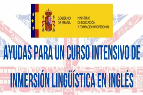 Ayudas para un curso de inmersión lingüística en inglés. Convocatoria 2026